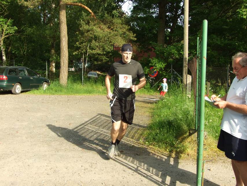 Pavel B. běží na bednu
